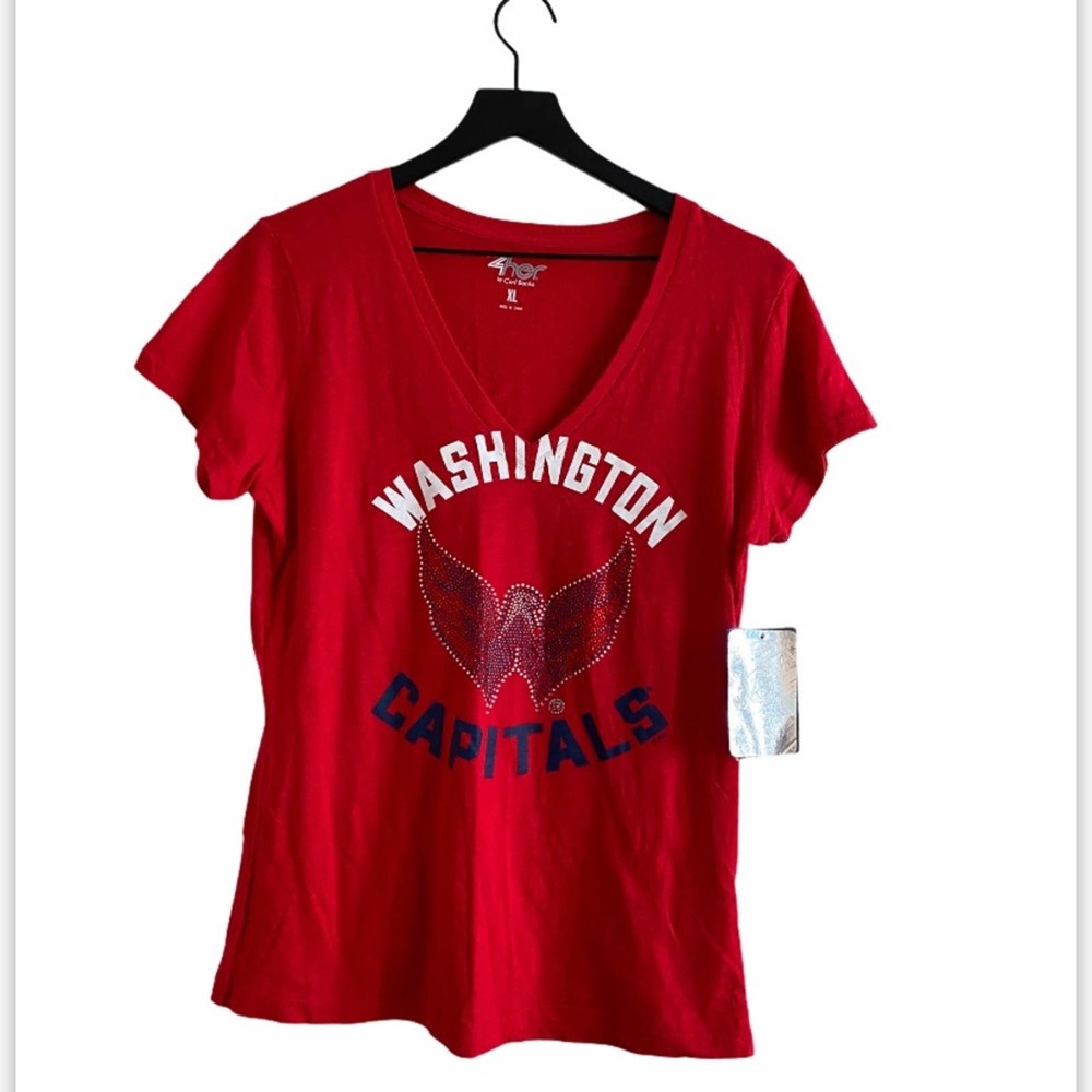 Washing Capitals Fanatics T-shirt in XL